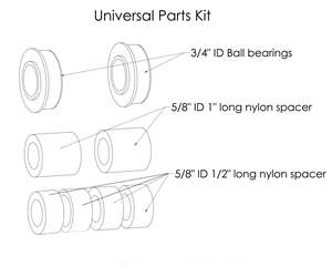 Universal Fit Wheelbarrow Tire - Flat Free