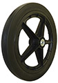 16 x 1.75" Flat Free Cart Tire