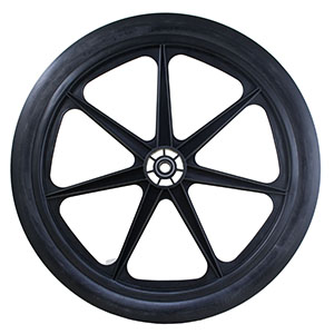 24 x 2.0" Flat Free Cart Tire